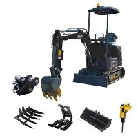 Máy xúc mini 1 tấn